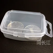 R671 небольшая прямоугольная пластиковая коробка прозрачная коробка Запчасти коробка из полипропилена