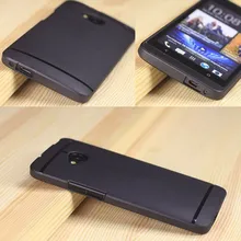 Умный чехол для телефона, Ультратонкий Тонкий матовый Мягкий ТПУ чехол для телефона s для htc ONE M7 и ЖК-экран, защитный чехол