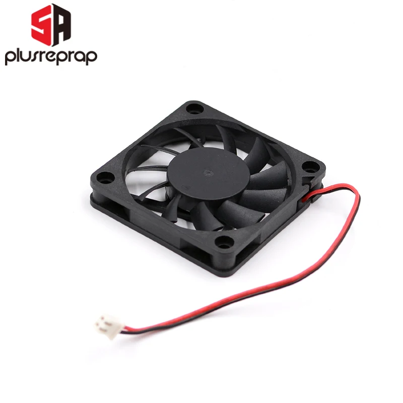 6010 DC 12V 24V 냉각 팬 Reprap 3D 프린터 부품 용 브러시리스 DC 쿨러 60x60x11mm 플라스틱 팬