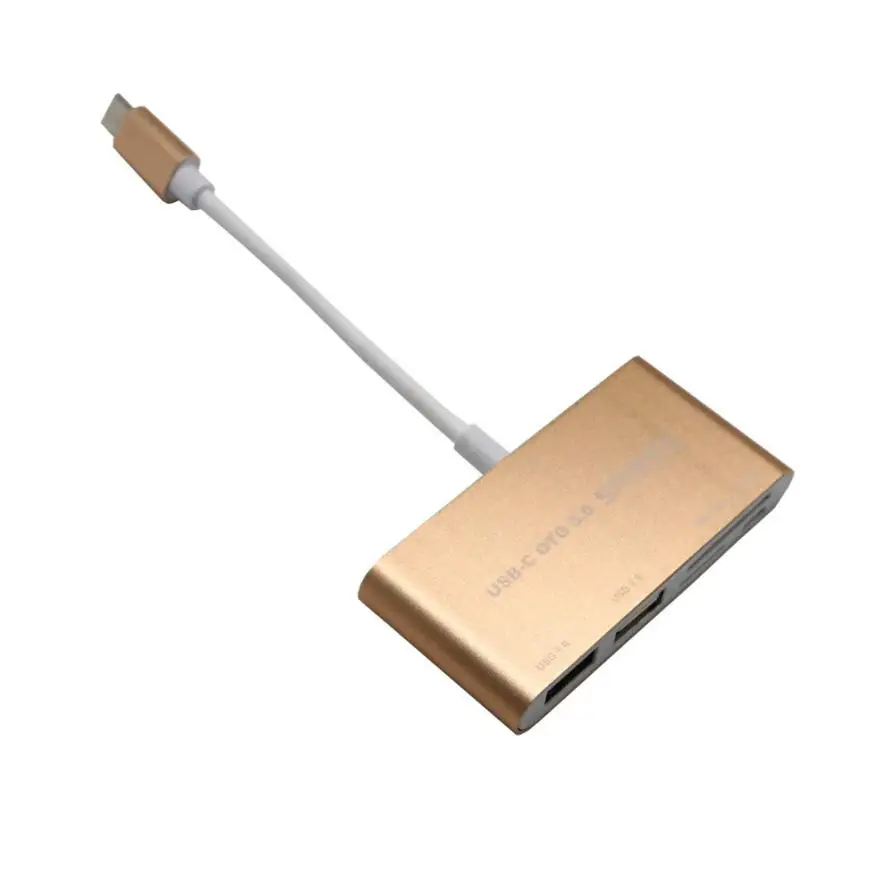 5 In 1Type C USB 3 1 OTG 0 2 концентратор SD/TF кардридер комбо Высокое качество SD адаптер