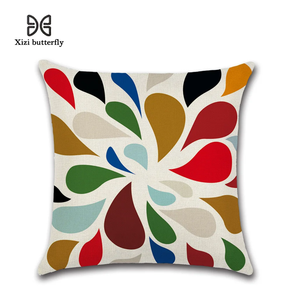 الحديثة الحد الأدنى الأزياء الهندسة وسادة يغطي 45x45 سنتيمتر الكتان المنزل/مكتب وسادة غطاء السرير أريكة كرسي سيارة الخصر المخدة الحديثة الحد الأدنى الأزياء الهندسة وسادة يغطي 45x45 سنتيمتر الكتان المنزل/مكتب وسادة غطاء السرير أريكة كرسي سيارة الخصر المخدة