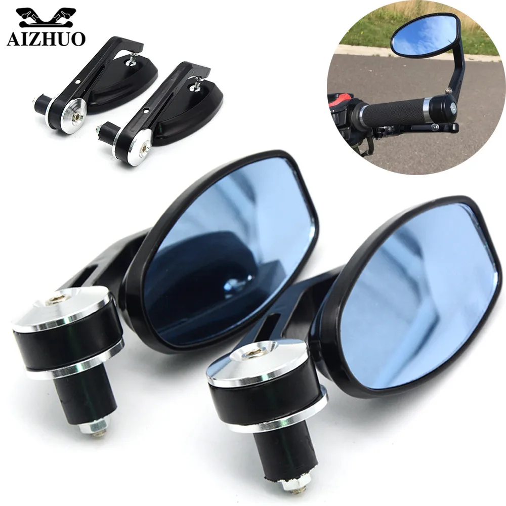 Motorcycle Handle REARVIEW Mirror Handlebar Side Mirror FOR KAWASAKI ZX-6 ZX9R 10R 12R ZXR400 ZZR600 VERSYS 1000 Z1000 900 650
