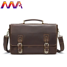 Новое с бесплатной доставкой дизайн коровья кожаная сумка для мужчин с качественной натуральной кожи деловой мужской портфель и кожаные сумки на плечо