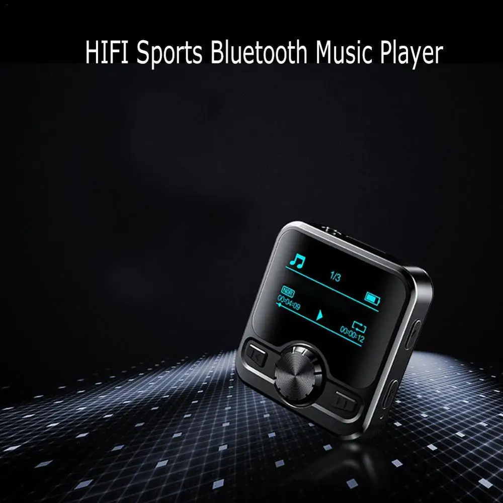 Мини 8 Гб HIFI Спортивный Bluetooth MP3 плеер цифровой Аудио Диктофон профессиональный 8 Гб OLED экран радио Диктофон