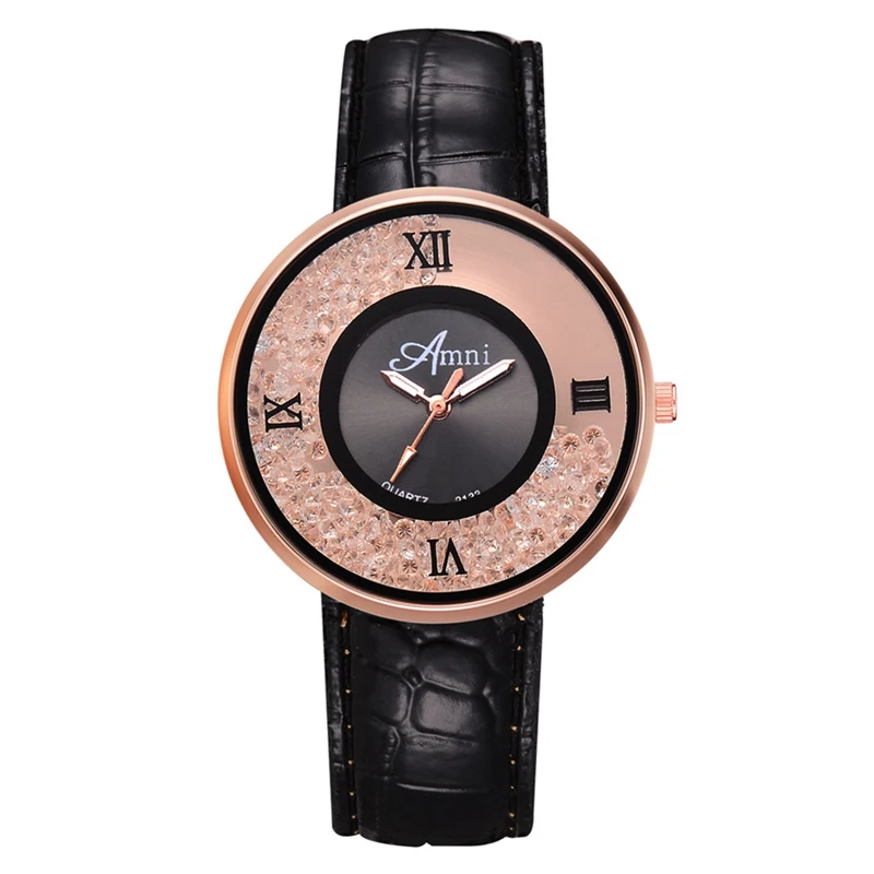 

Leather Sport Women Watches 2018 Top Brand Luxury Fashion Rhinestone Dress Quartz Wrist Watch Casual Ladies Business Clock