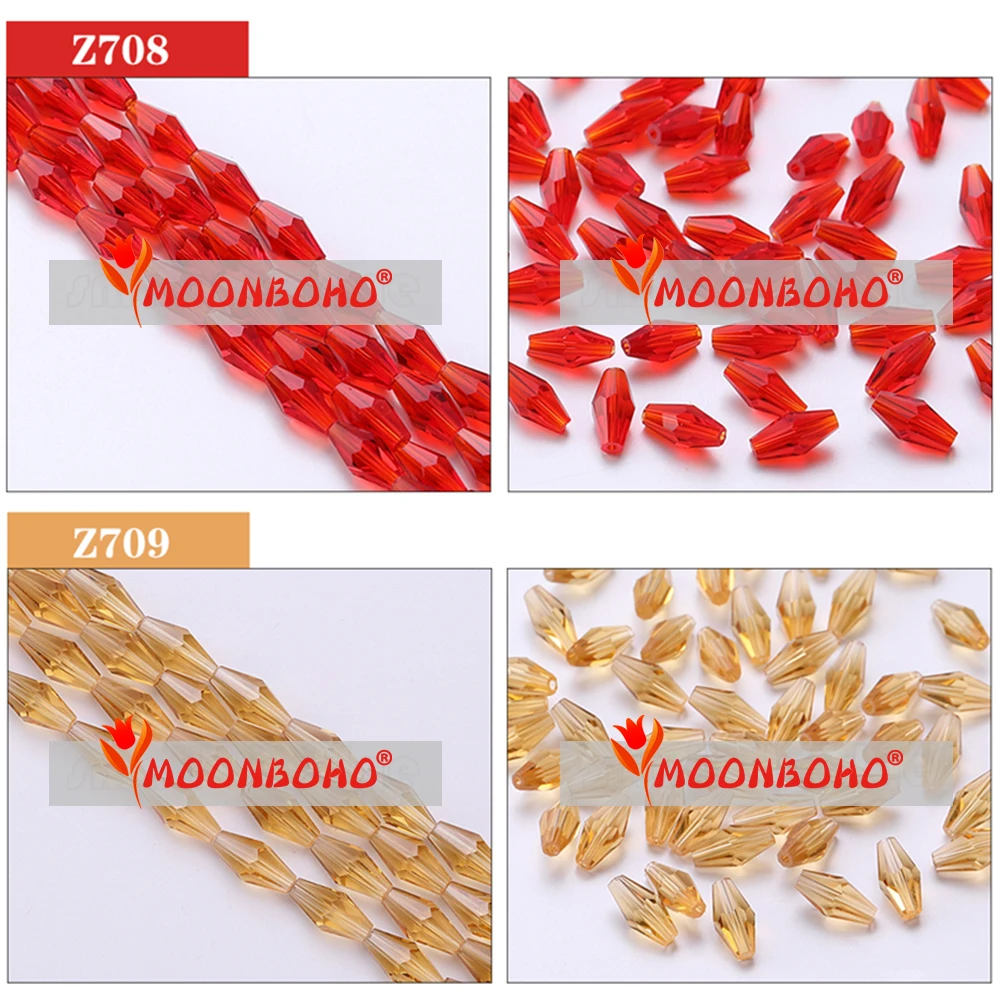 bicone beads faceted beads (9)