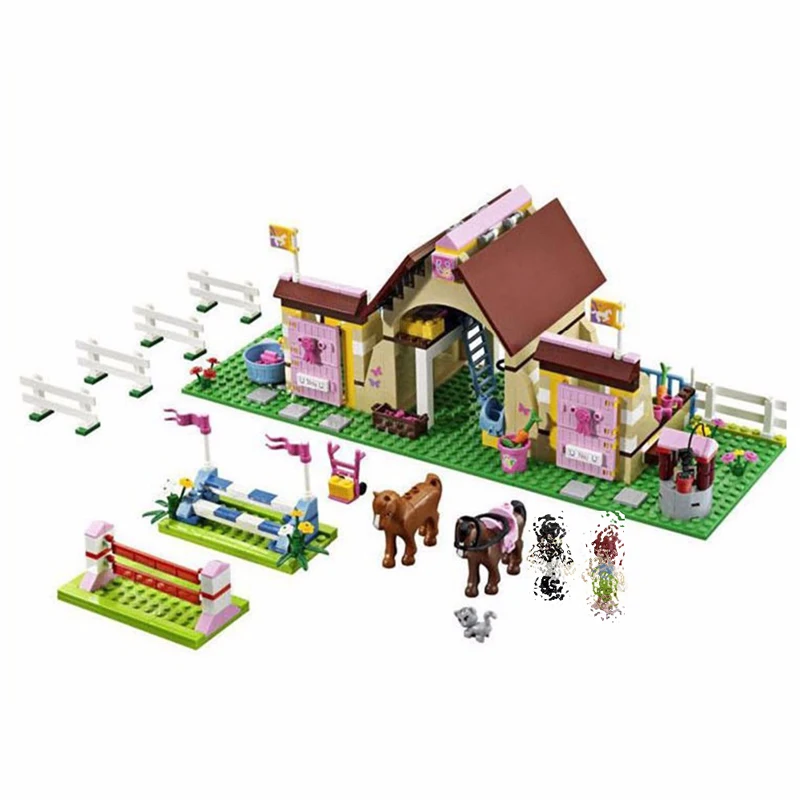 lego horse farm