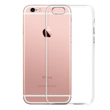 Ultra Thin Soft TPU Gel Original Transparent Case For iPhone 6 6S Crystal Clear Silicon Back Cover Phone Bags For IPhone6 6S