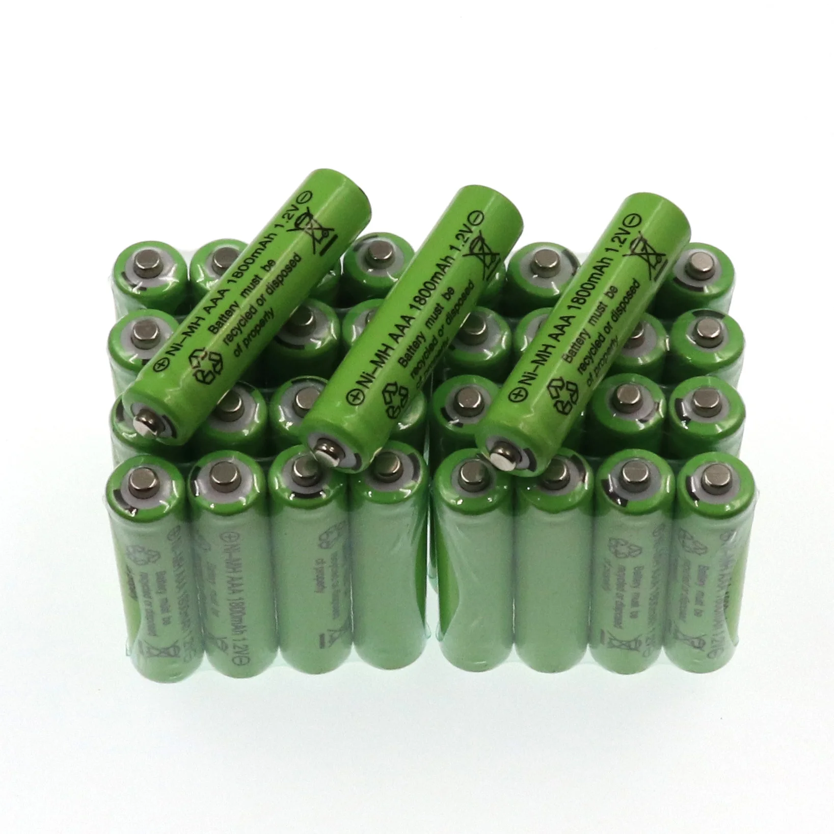 AAA 1800 mAh 1,2 V Quanlity аккумуляторная батарея Ni-MH 1,2 V аккумуляторная батарея 2A Baterias Bateria