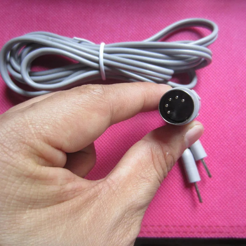 

10pcs EMS Electric Wires Electrodes Connector Cables for Micro Current Electrode Stimulation Machine