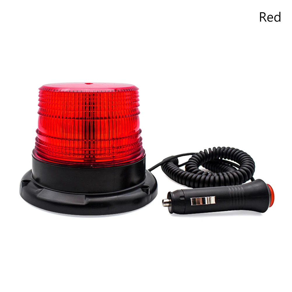 1 шт. светодиодный аварийный магнит мигающий Предупреждение ночные огни безопасность дорожный фонарик аварийные огни с магнитной основой для автомобиля грузовика лодки - Цвет: Red