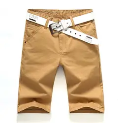 Удобные хлопковые шорты в стиле кэжуал брендовая одежда шорты 2019 Летняя мода Jogger бермуды Masculina короткие брюки плюс Размеры