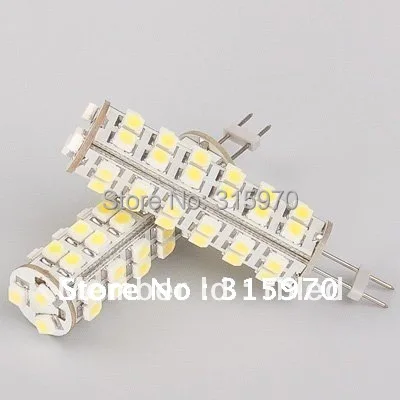 

Super Bright G4 Led G4 Led High Power G4 Led Lamp 51LED Bulb AC/DC10-30V 380-405LM White/Warm White RV Marine 15pcs/lot