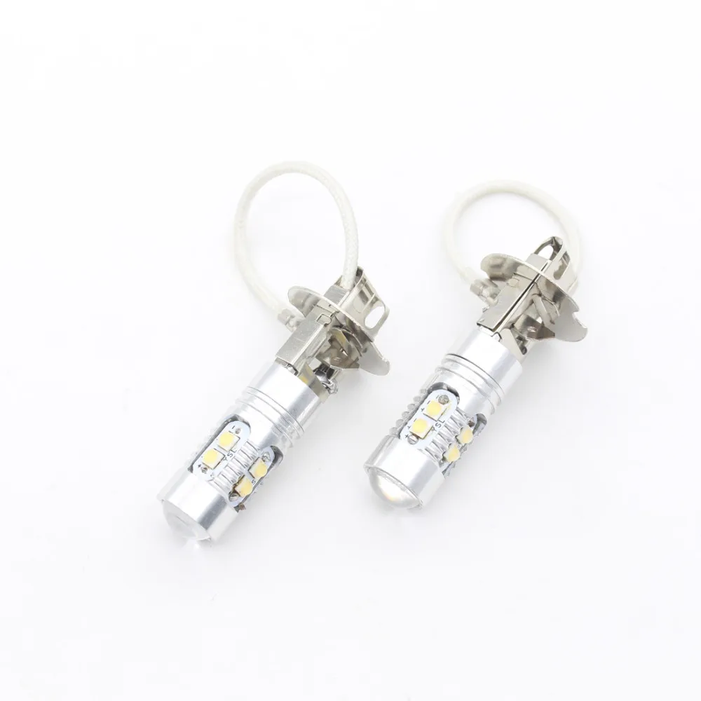 

Dongzhen 10PCS Chip 50W H3 LED Car External Light Driving Daytime Running Light DRL Fog Light Car Styling Auto Lamp