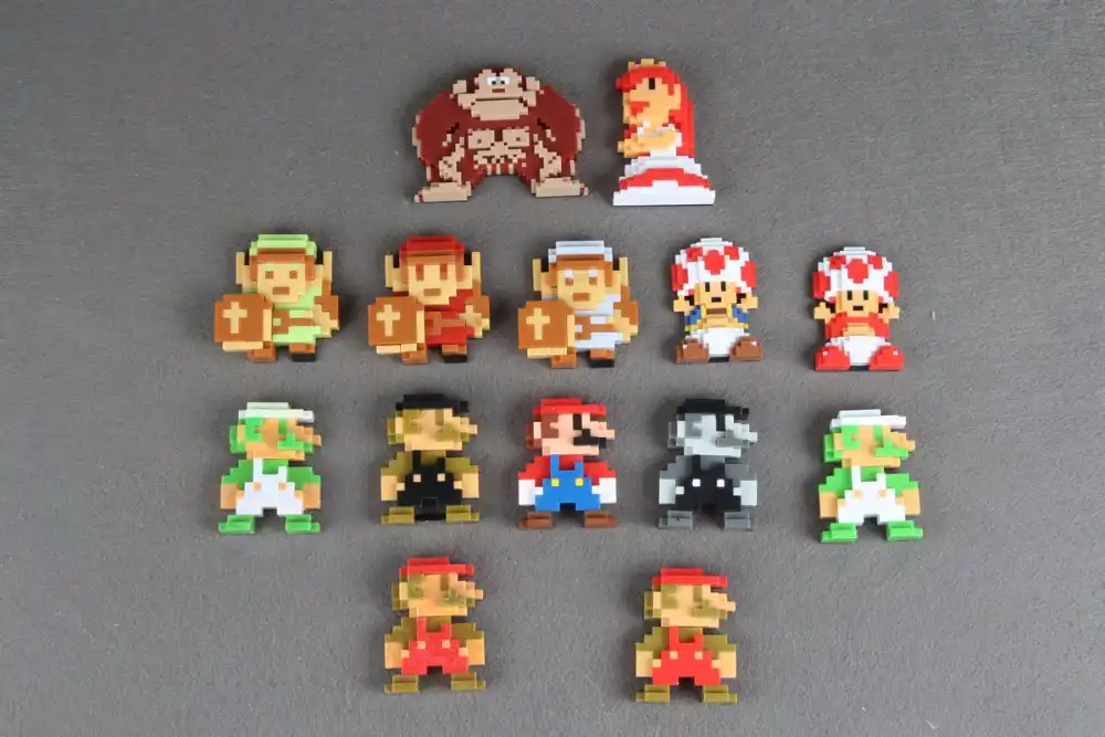 Toy Figures Lego Mario Bros Aliexpress Inch Anime Super Mario