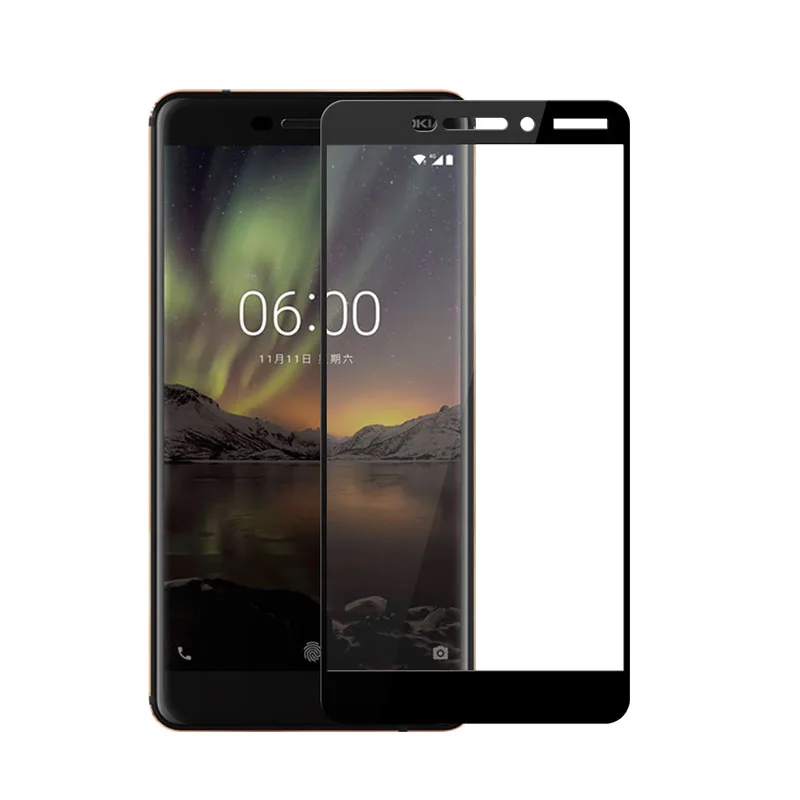 McCollum 3D Защитное стекло для Nokia 6 1 Plus Защита экрана X6 2018 закаленное TA 1000 1099