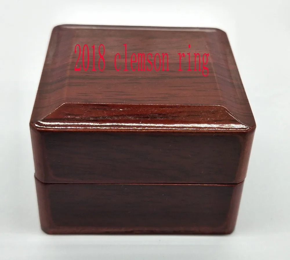 

2018 clemson university national RING and DISPLAY BOX collage school ring