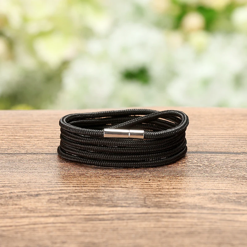 

LIVVY 2018 New Fashion Bracelet Bohemian Rope Channel Jewelry Leather Bracelet Men's Leather Bracelet