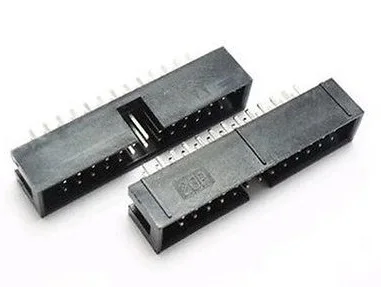 10 шт. кожух Заголовок IDC разъем 2 54 мм 2x13 Pin 26 P прямой мужской квадратный штырь 0 64