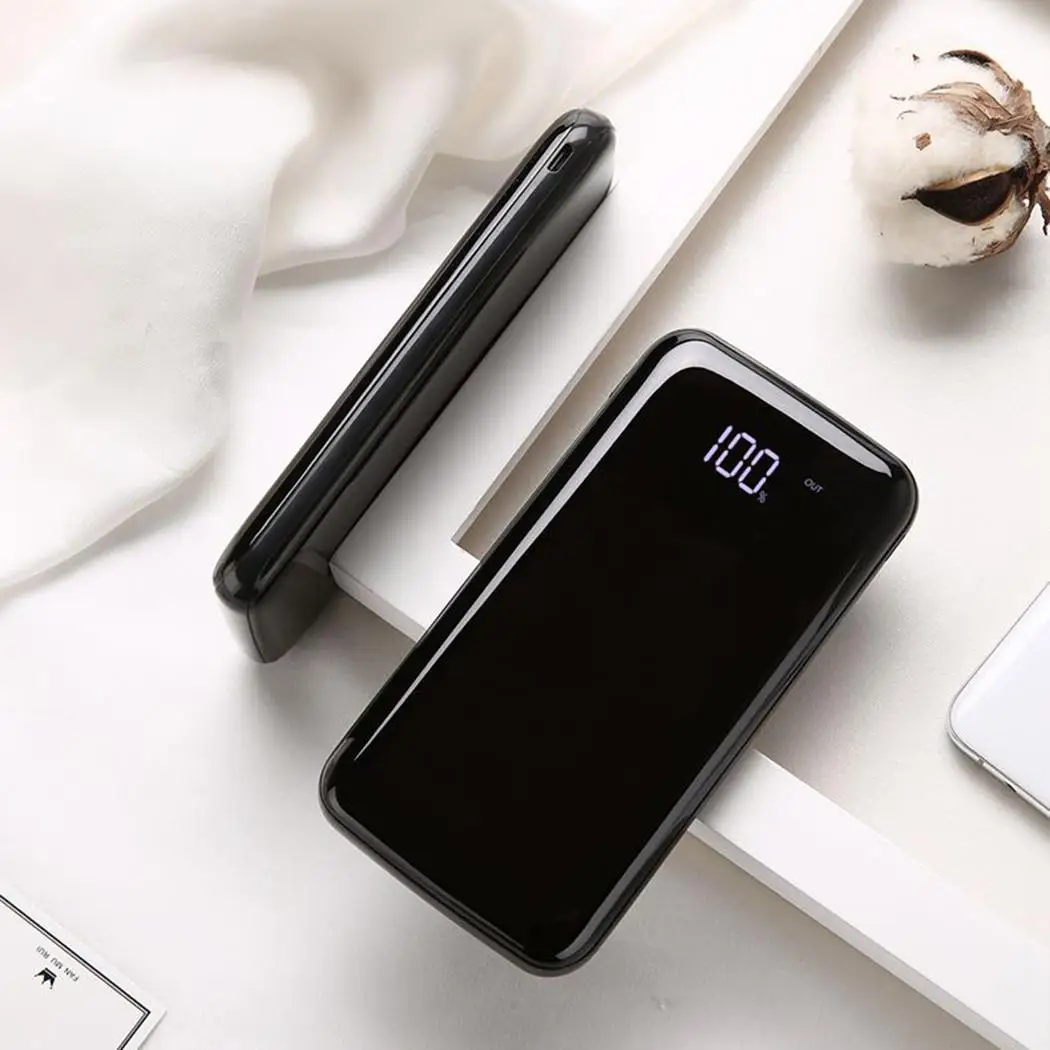 20000mAh Large Capacity Quick Charger Powerbank Output Power Bank Portable Charger External Battery For Xiaomi MI iPhone X Note 20000mAh Large Capacity Quick Charger Powerbank Output Power Bank Portable Charger External Battery For Xiaomi MI iPhone X Note