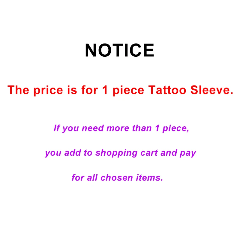 Fake Tattoo Sleeves Temporary Designs Body Art Tattoos Arm Warmer Stockings Sunscreen High Quality Fashion Design