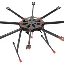 Таро x8 tl8x000 8 мост octocopter зонтик Тип складной Рамки MultiCopter электронная выдвижной Посадка Skid для FPV-системы