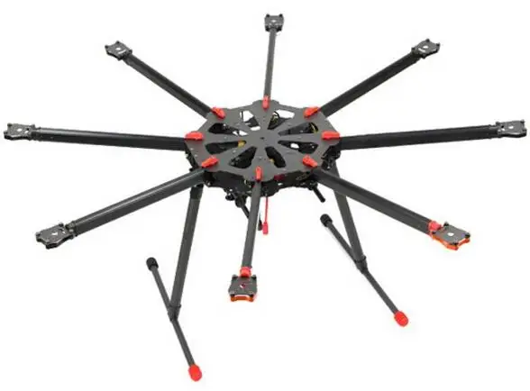 Tarot X8 TL8X000 8 axle Octocopter Umbrella Type Folding Frame Multicopter Electronic Retractable Landing Skid for FPV | Игрушки и хобби