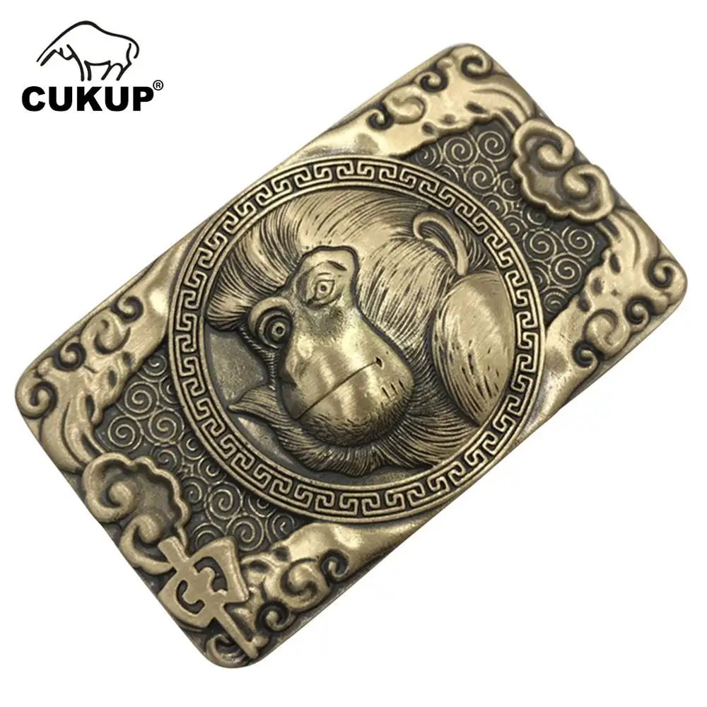 CUKUP новый дизайн с изображением животных Китайские знаки зодиака латунная