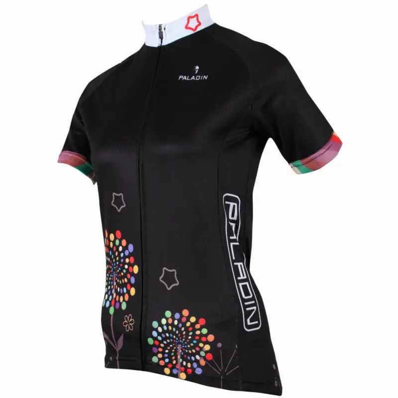 

PALADIN " Night dandelion " Womens Short Sleeve Cycling Jersey Bike Shirt