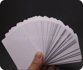 

Free shipping 100pcs/lot 125KHz blank card Thin PVC ID Hitag2 card Smart Card