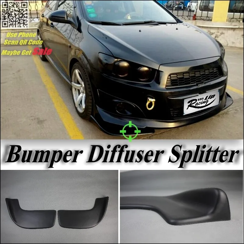 Автомобиль Splitter Диффузор Бампер Canard Lip Для Chrysler Neon Настройки боди-Кит/Передний Дефлектор Автомобиля Уменьшить Жировые Ремонт Fin чин