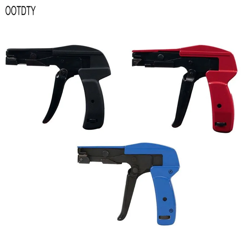 

Mini Adjustable Nylon Cable Zip Tie Gun Installation Plier Nylon Fastener Tensioner Cutting Tensioning Tool 2.4-4.8mm