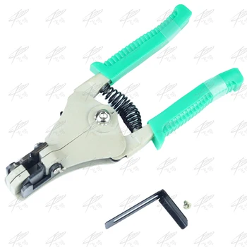 

Multifunctional automatic stripping pliers 6 hole 0.5-3.2mm cable stripping forceps HF-B stripping pliers