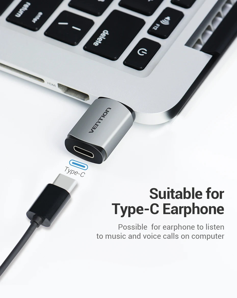 Vention USB для звуковой карты type-c USB C адаптер аудио интерфейс для тип компьютера-C кабель для наушников все-в-одном адаптер для звуковой карты