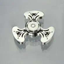 Нержавеющая сталь кровожадный охотничий кончик пальца Гиро фиджет Спиннер палец анти-спираль Взрослый Анти-Стресс EDC дети забавные игрушки