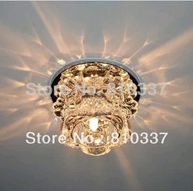 

New Modern Crystal LED Ceiling Light Lamp Fixture Lighting Flower SD155