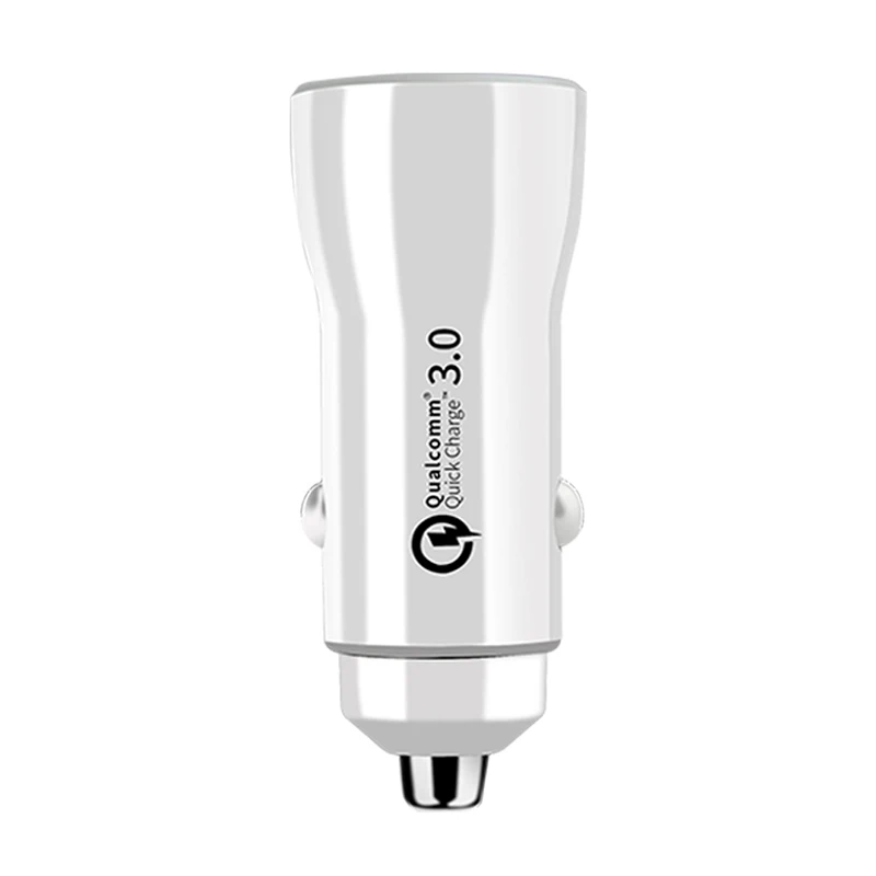 

QC 3.0 Car USB Charger Cigarette Lighter socket 3.1A mini Dual USB 2 Port USB Fast Charger Car-Charger POWER Adapter