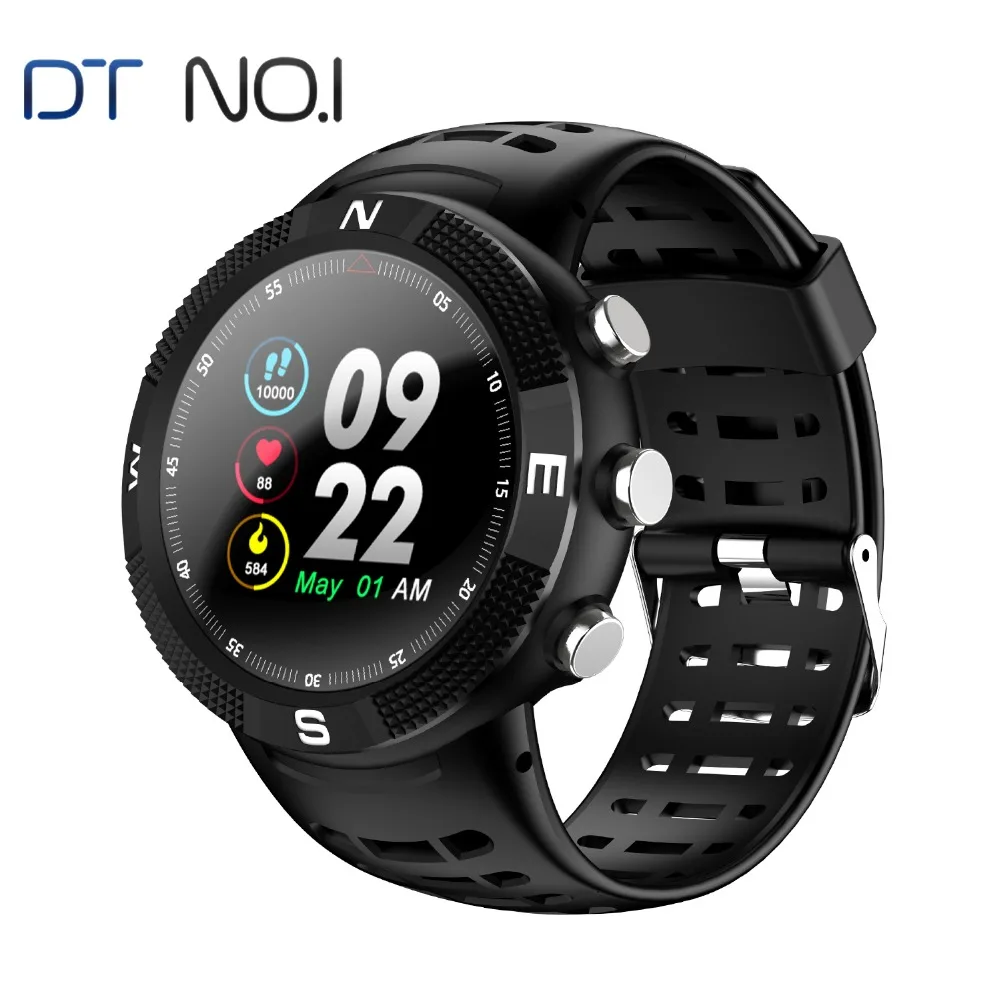 № 1 F18 gps умные часы для Android IOS сердечного ритма IP68 ГЛОНАСС Smartwatch 3 дюйма Сенсорный