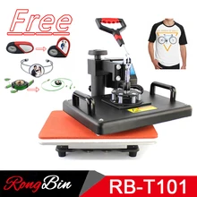 12×15 Inch T-shirt Heat Press Machine Digital Swing T-shirt Heat Transfer Machina T-shirt Printing Machine Sublimation DIY Print