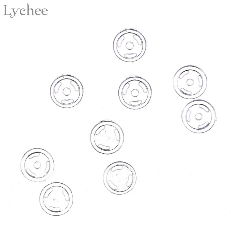 Lychee Life 20pcs 4 мм кнопки Детская кукла одежда DIY Швейные ремесла аксессуары для
