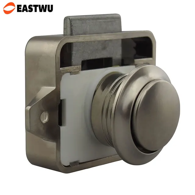 10pcs 1 lot Large Push Latch Button Lock For Caravan RV Motorhome Boat