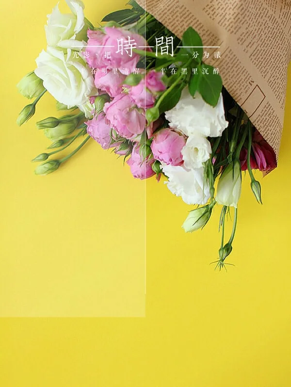 

Nicad ins Style 50X50CM PVC Paper Photography Yellow Background Studio Props for Food Jewelry Mini Items