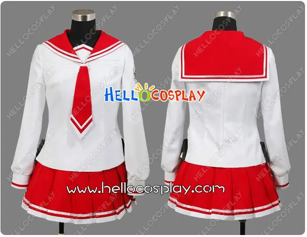 

Aria the Scarlet Ammo Aria Holmes Kanzaki Cosplay Costume Butei High School Girl Uniform H008