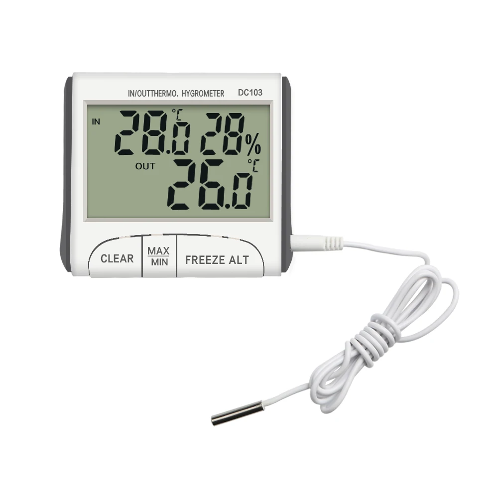 Household Indoor Outdoor Digital Hygrometer Thermometer DC103 Humidity