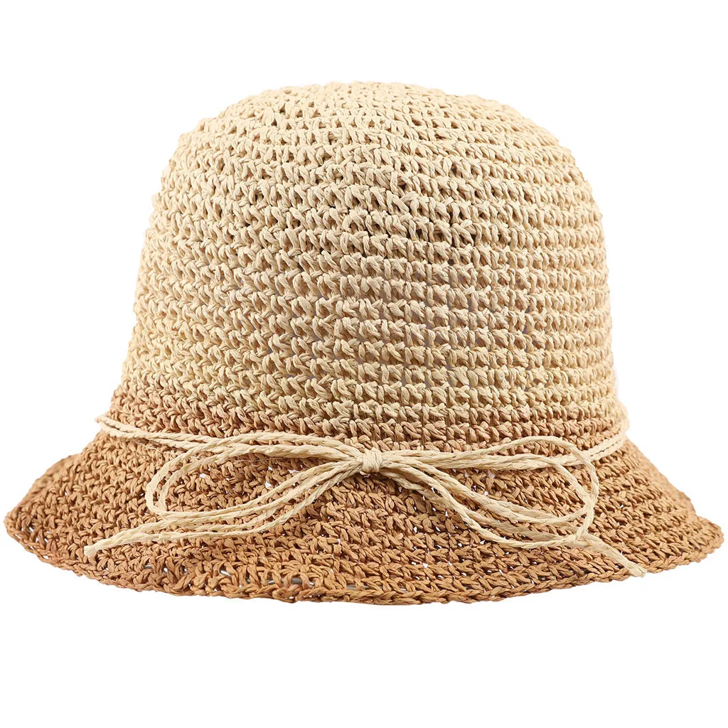 Womail женская шляпа летняя женская шляпа соломенная шляпка пляжная Складная сворачивающаяся Кепка Солнцезащитная уличная мода Повседневная Новинка A19