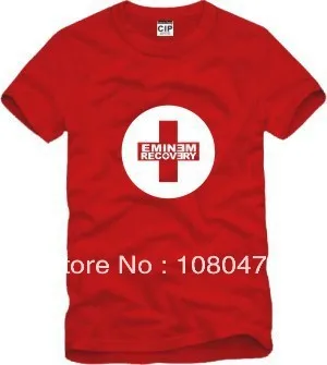 2014 new EMINEM RECOVERY printed cross design t-shirt | Мужская одежда