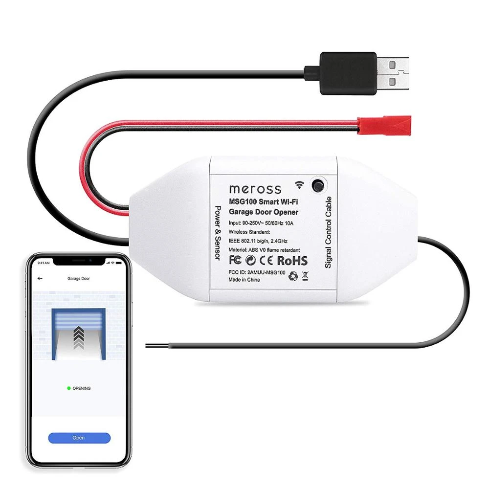 google home craftsman garage door opener