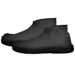 Новый дизайн твердый силикон обувь крышка унисекс Горячие силиконовые Overshoes дождь водонепроницаемые чехлы для обуви крышка ботинка