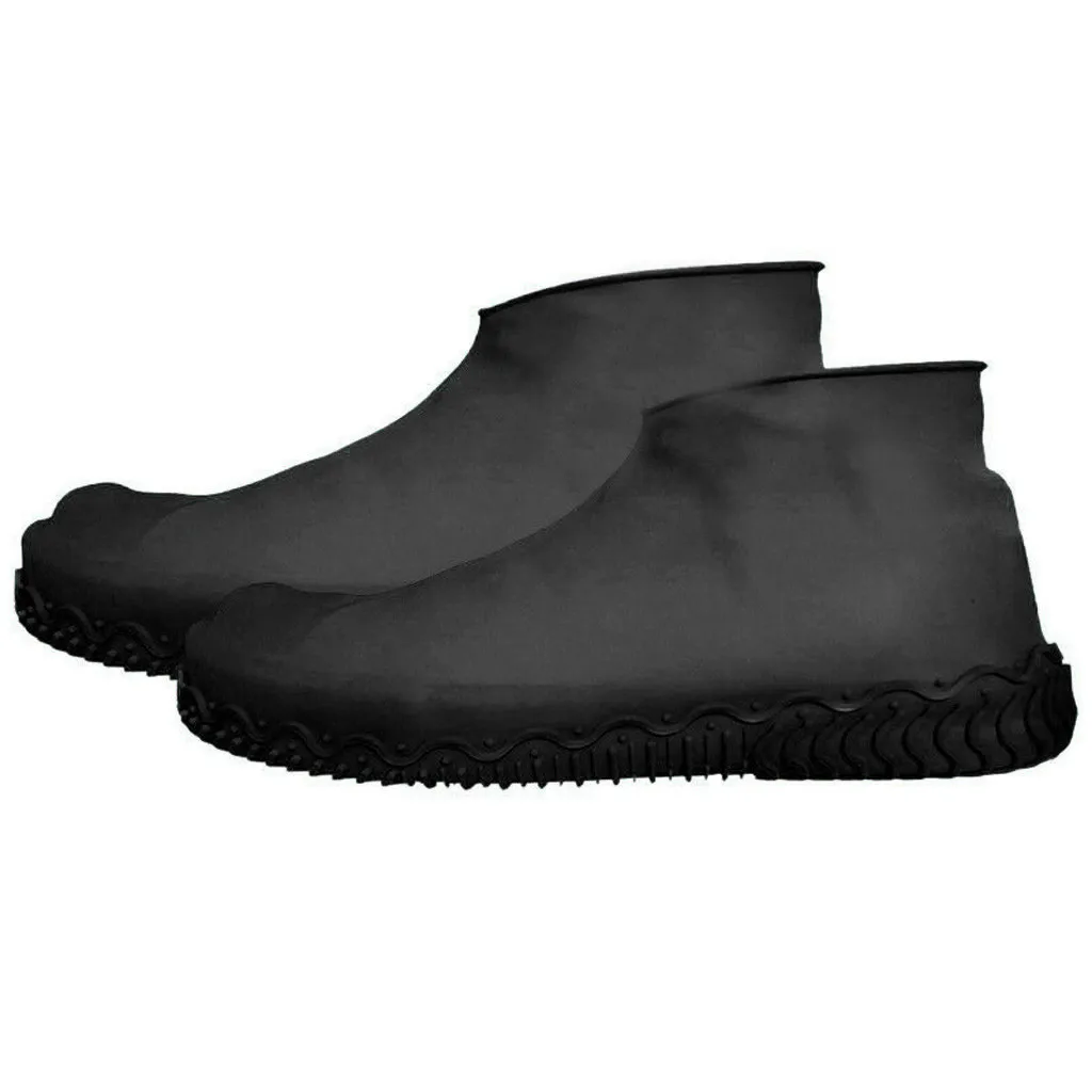 

new design Solid Silicone Shoes Cover Unisex Hot Silicone Overshoes Rain Waterproof Shoe Covers Boot Cover Protector Recyclable