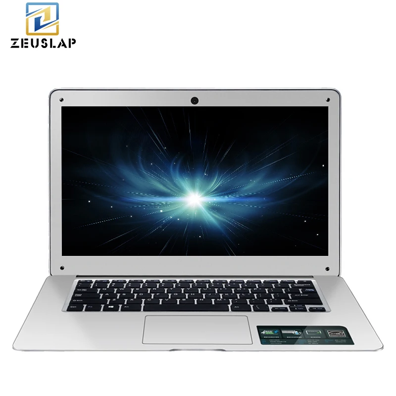 Prix ZEUSLAP 14 pouces 8 gb RAM + 2 tb HDD Windows 10 Système 1920X1080 p IPS Écran FHD intel Quad Core Ordinateur Portable Netbook Ordinateur Portable
